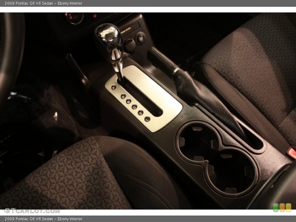Ebony Interior Transmission for the 2009 Pontiac G6 V6 Sedan #77973934