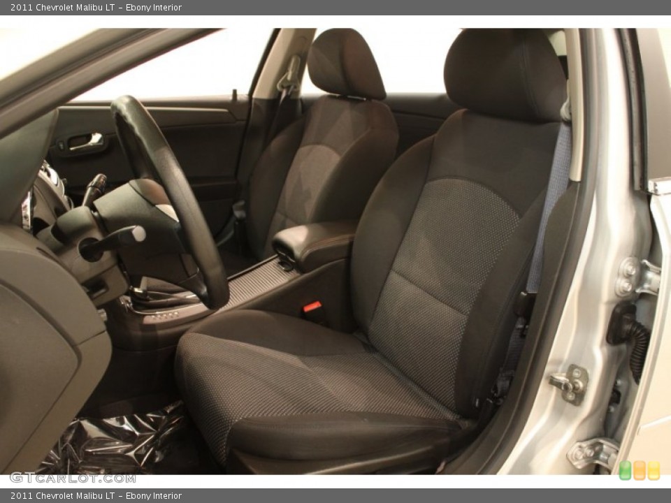 Ebony Interior Photo for the 2011 Chevrolet Malibu LT #77974976