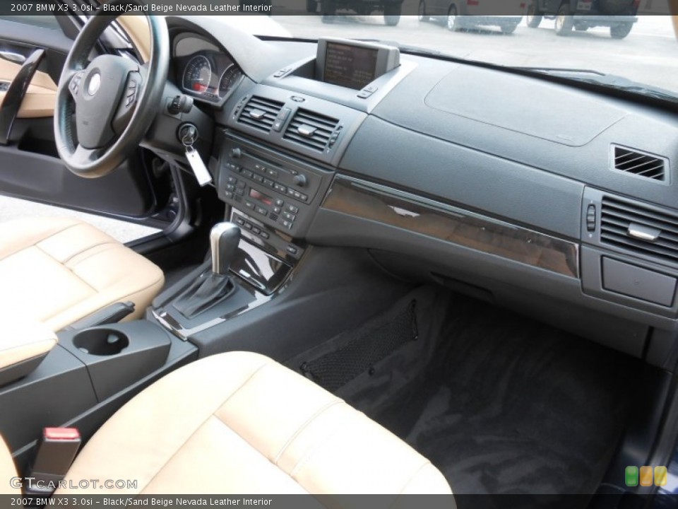 Black Sand Beige Nevada Leather Interior Dashboard For The