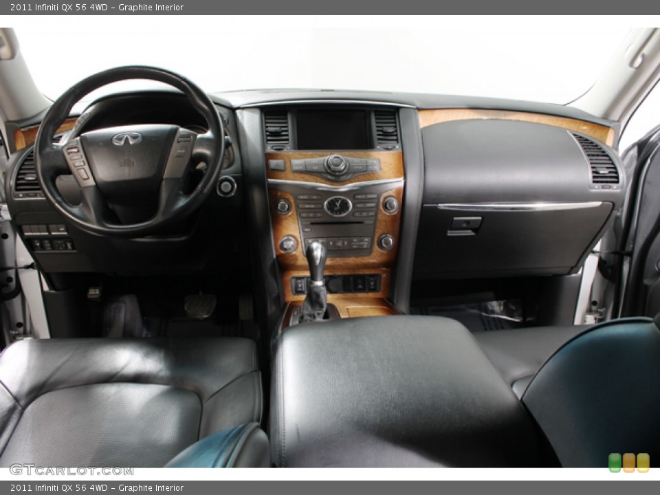 Graphite Interior Dashboard for the 2011 Infiniti QX 56 4WD #77976611