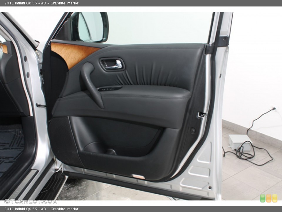 Graphite Interior Door Panel for the 2011 Infiniti QX 56 4WD #77976851