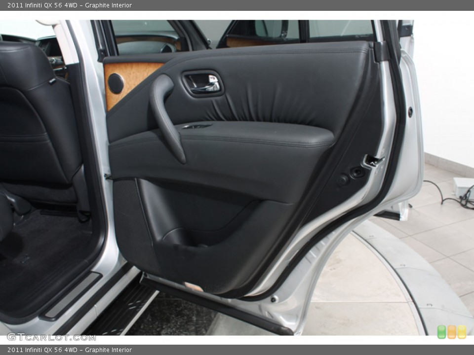 Graphite Interior Door Panel for the 2011 Infiniti QX 56 4WD #77976885