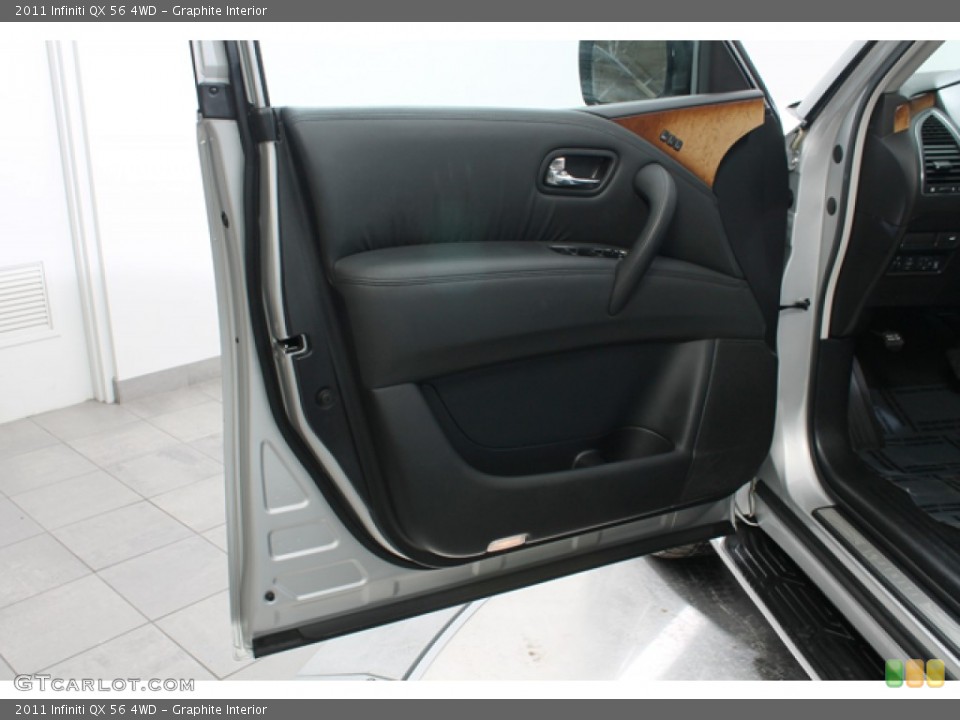 Graphite Interior Door Panel for the 2011 Infiniti QX 56 4WD #77976944