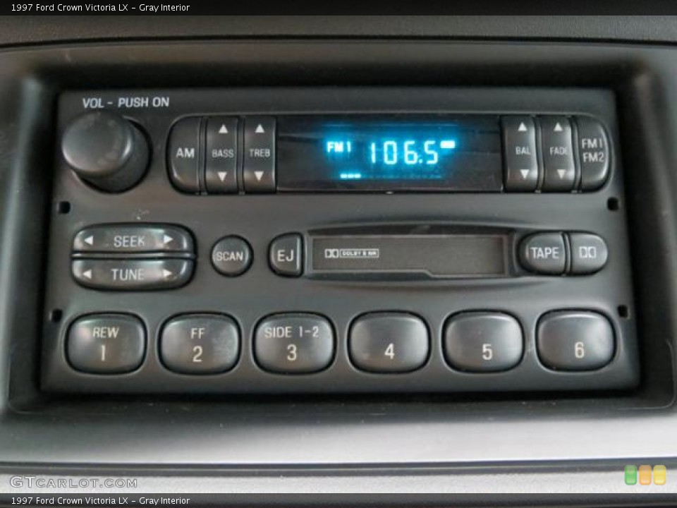 Gray Interior Audio System for the 1997 Ford Crown Victoria LX #77977679