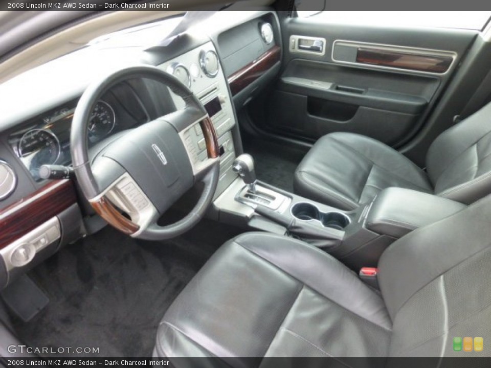 Dark Charcoal Interior Prime Interior for the 2008 Lincoln MKZ AWD Sedan #77978588
