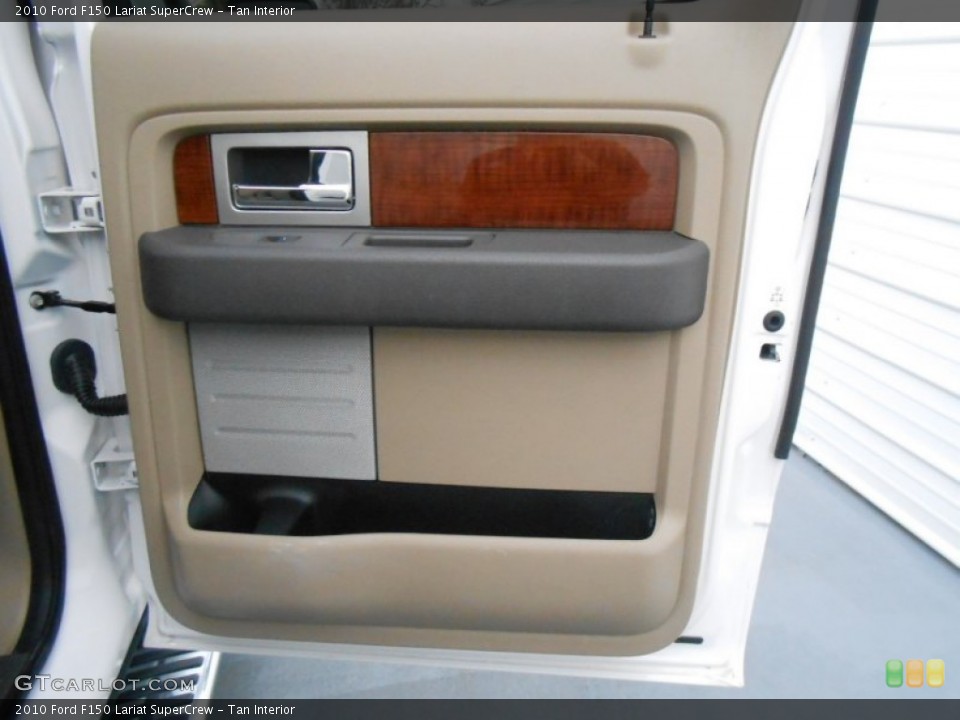 Tan Interior Door Panel for the 2010 Ford F150 Lariat SuperCrew #77980925