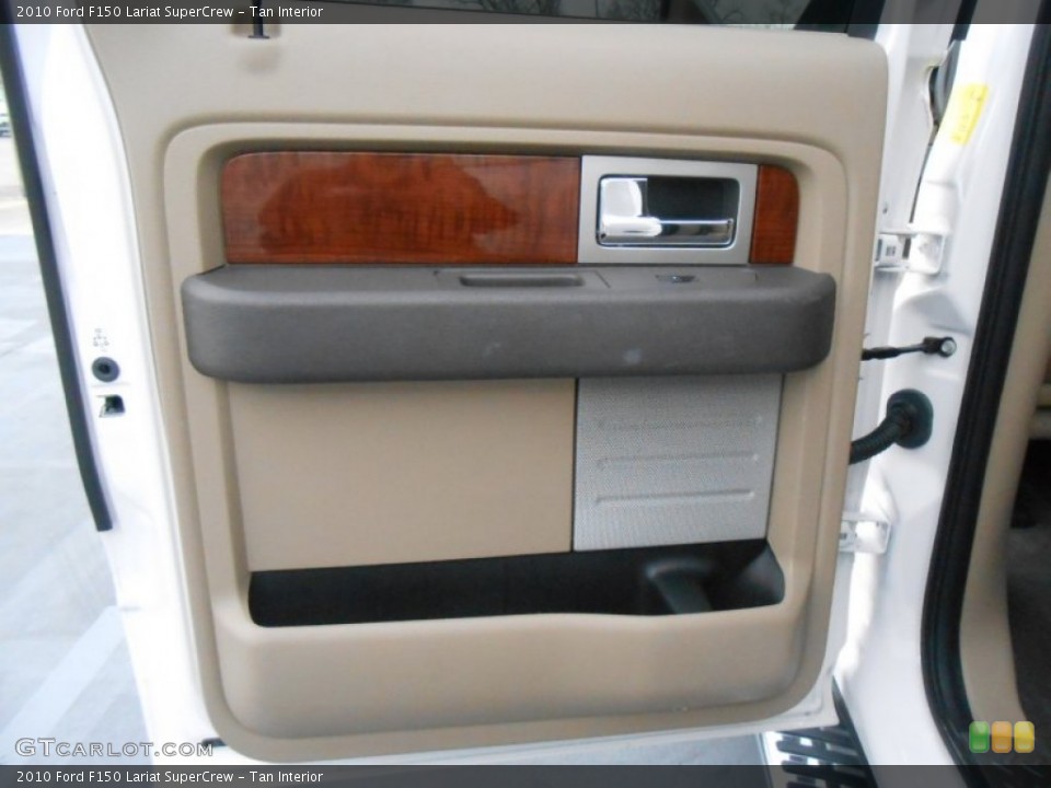 Tan Interior Door Panel for the 2010 Ford F150 Lariat SuperCrew #77980989