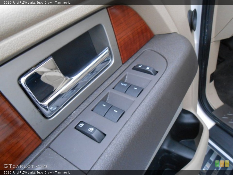 Tan Interior Controls for the 2010 Ford F150 Lariat SuperCrew #77981047