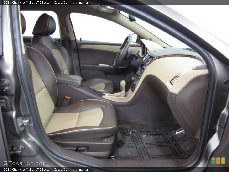 Cocoa/Cashmere Interior Photo for the 2010 Chevrolet Malibu LTZ Sedan #77981499