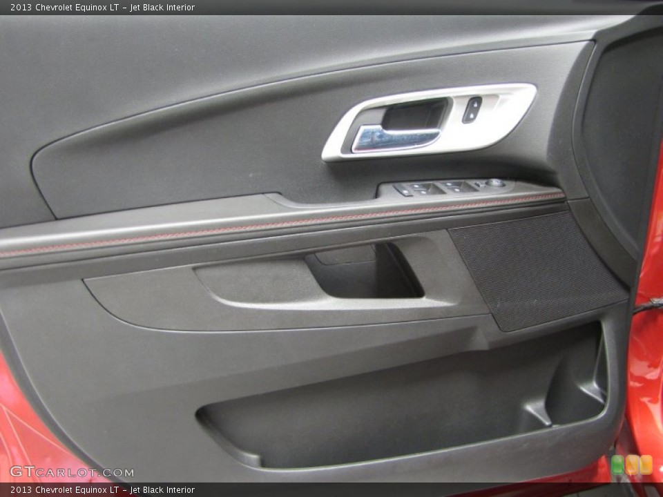 Jet Black Interior Door Panel for the 2013 Chevrolet Equinox LT #77982122