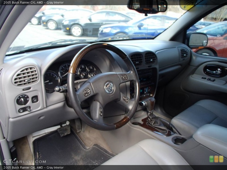 Gray 2005 Buick Rainier Interiors