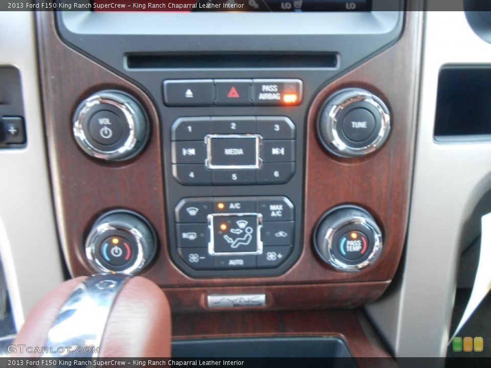King Ranch Chaparral Leather Interior Controls for the 2013 Ford F150 King Ranch SuperCrew #77988269
