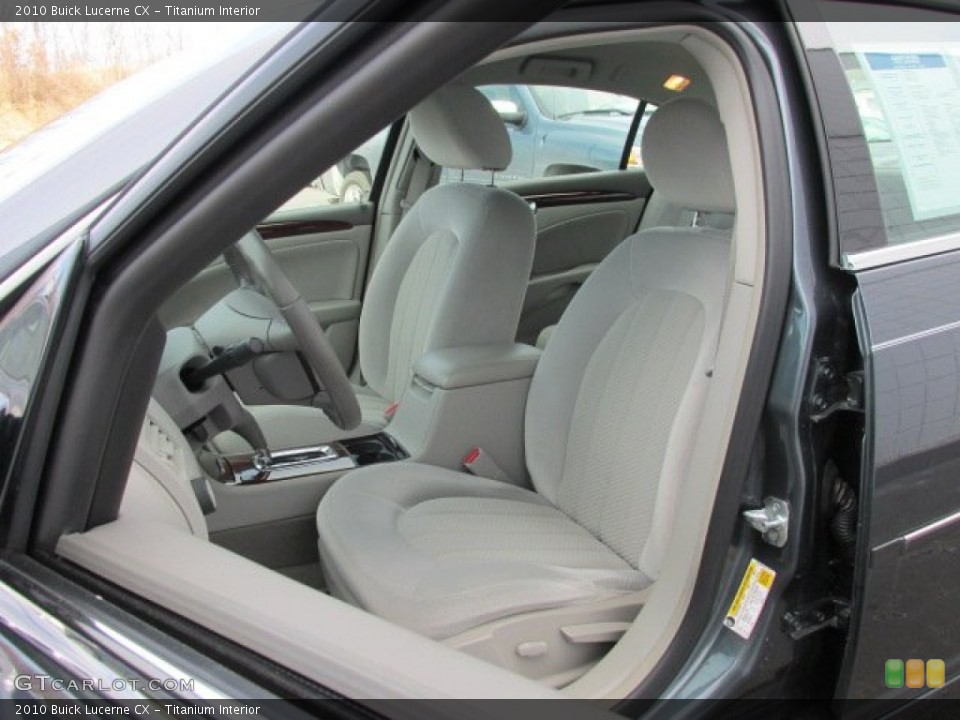Titanium Interior Front Seat for the 2010 Buick Lucerne CX #77988880