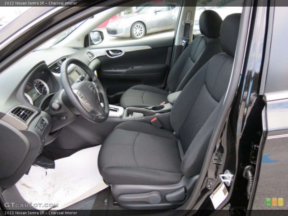Charcoal Interior Photo for the 2013 Nissan Sentra SR #77990609
