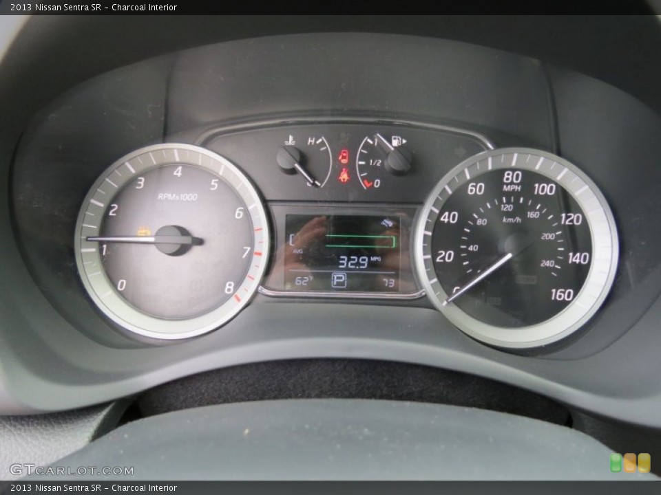 Charcoal Interior Gauges for the 2013 Nissan Sentra SR #77990684