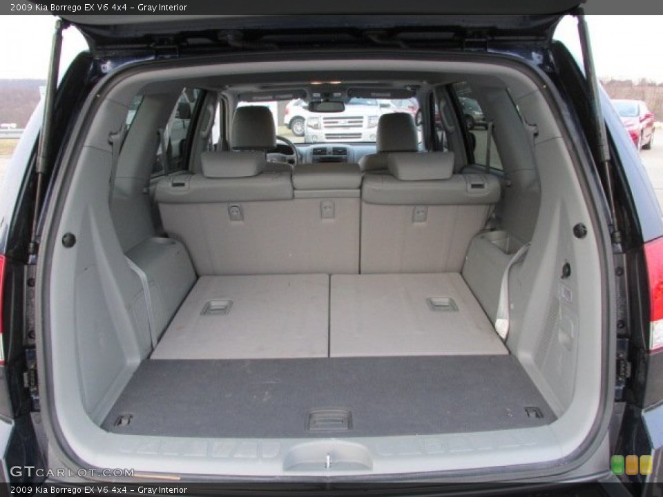 Gray Interior Trunk for the 2009 Kia Borrego EX V6 4x4 #77990693