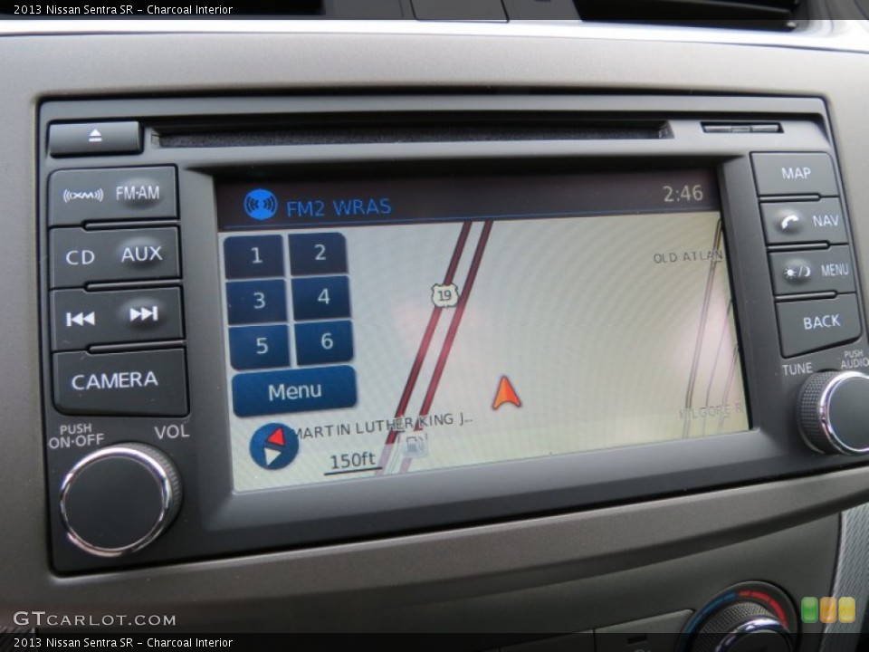 Charcoal Interior Navigation for the 2013 Nissan Sentra SR #77990713