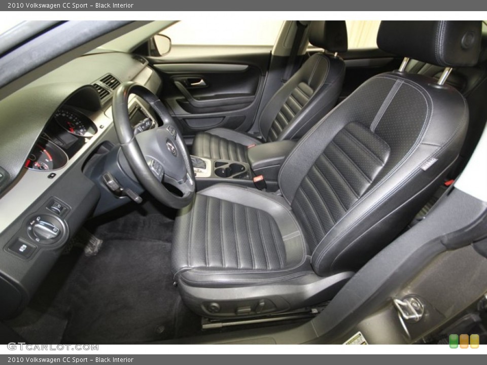 Black Interior Photo for the 2010 Volkswagen CC Sport #77991842