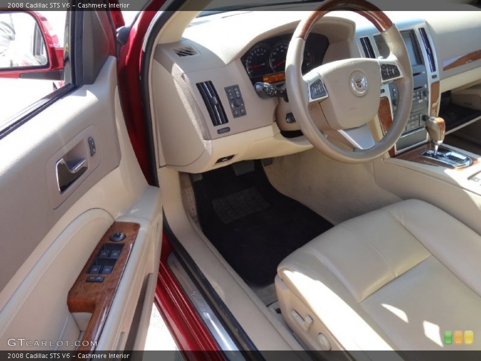 Cashmere Interior Photo for the 2008 Cadillac STS V6 #77992222