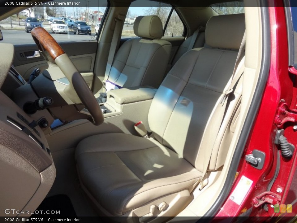 Cashmere Interior Front Seat for the 2008 Cadillac STS V6 #77992280