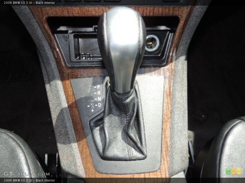 Black Interior Transmission for the 2006 BMW X3 3.0i #77992691