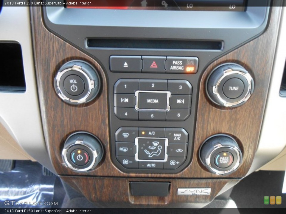 Adobe Interior Controls for the 2013 Ford F150 Lariat SuperCab #77992959