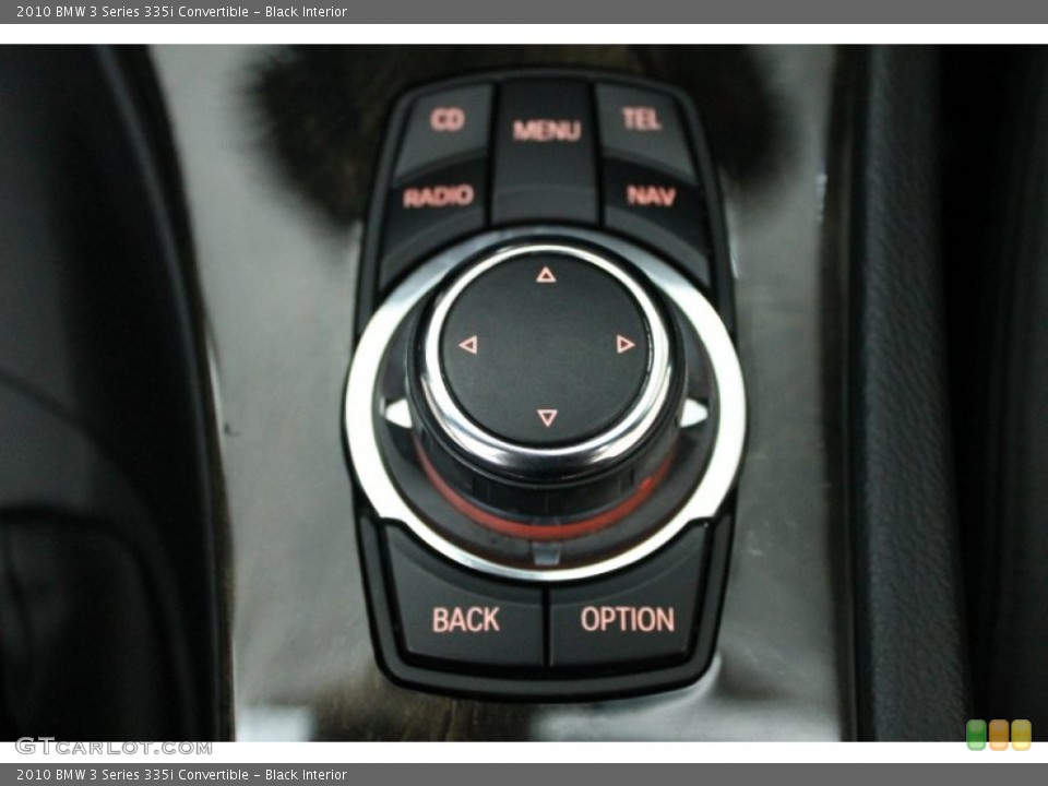 Black Interior Controls for the 2010 BMW 3 Series 335i Convertible #77994012