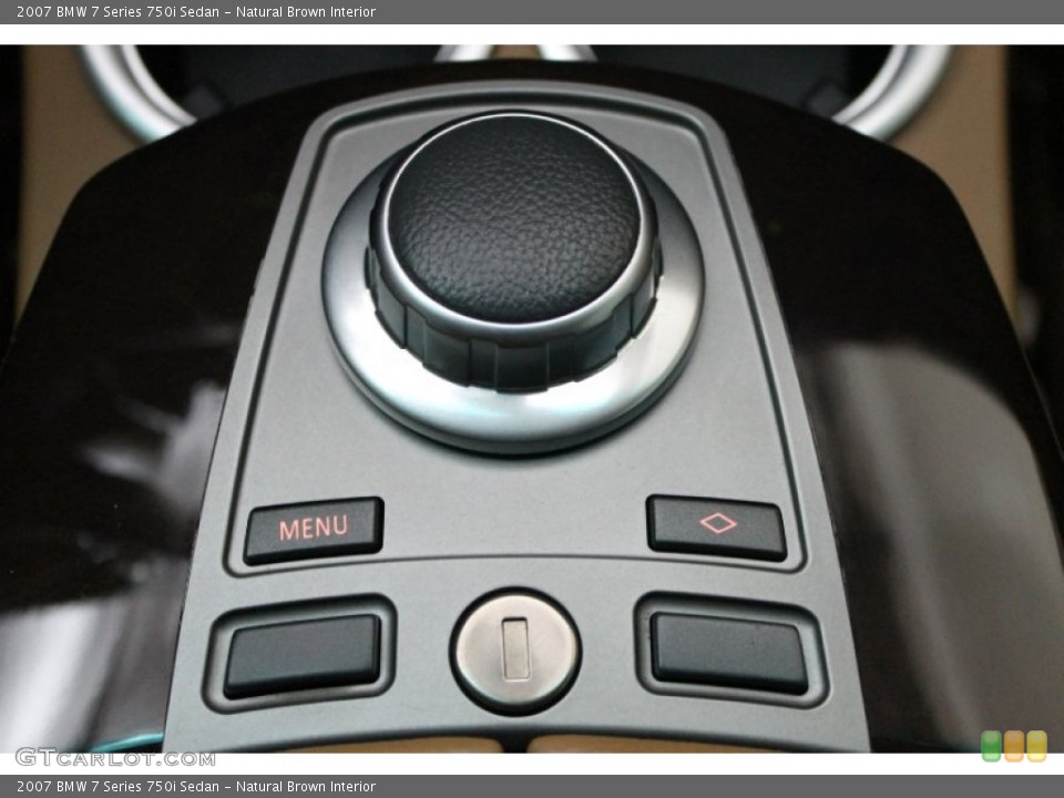 Natural Brown Interior Controls for the 2007 BMW 7 Series 750i Sedan #77994644