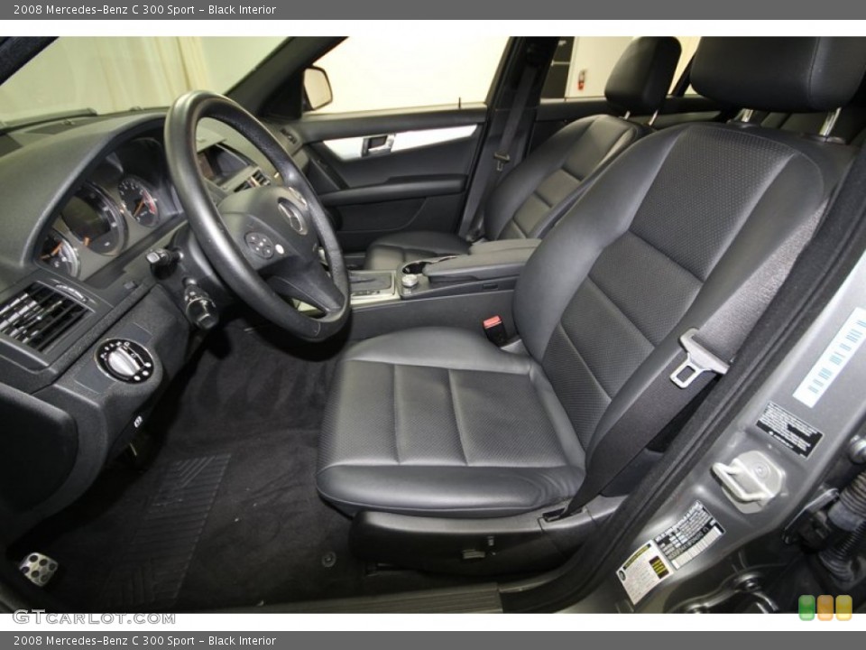 Black Interior Photo for the 2008 Mercedes-Benz C 300 Sport #77994766