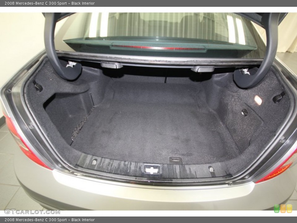 Black Interior Trunk for the 2008 Mercedes-Benz C 300 Sport #77995343