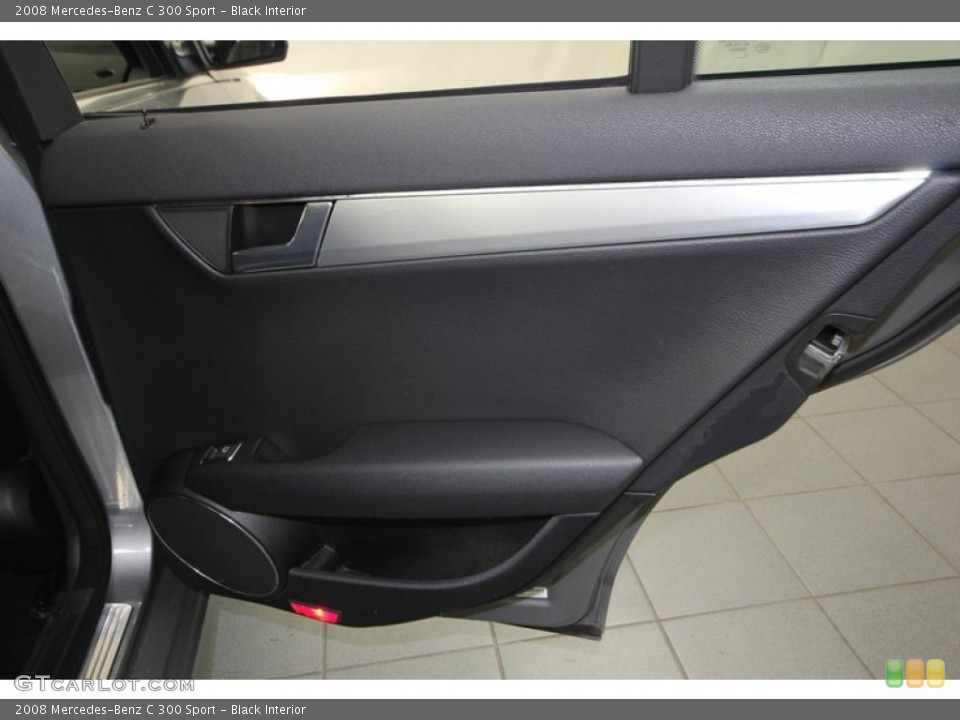 Black Interior Door Panel for the 2008 Mercedes-Benz C 300 Sport #77995379