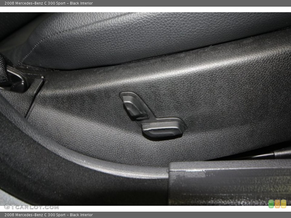 Black Interior Controls for the 2008 Mercedes-Benz C 300 Sport #77995447