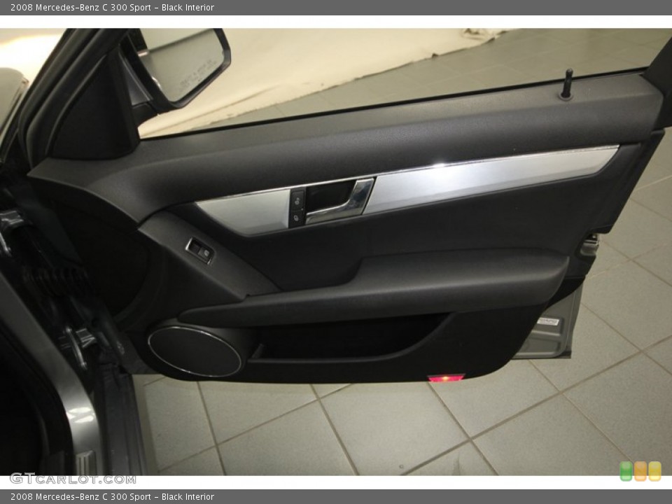 Black Interior Door Panel for the 2008 Mercedes-Benz C 300 Sport #77995469