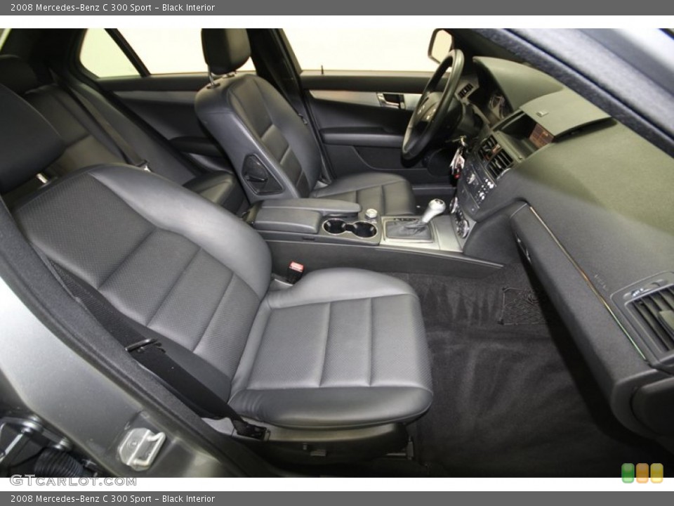 Black Interior Photo for the 2008 Mercedes-Benz C 300 Sport #77995484