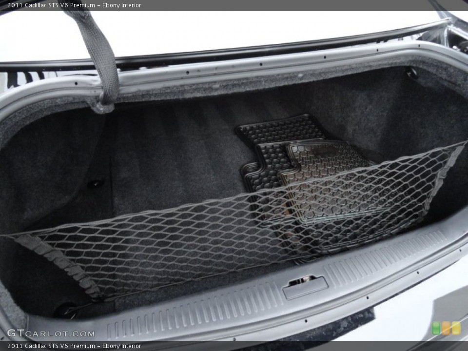 Ebony Interior Trunk for the 2011 Cadillac STS V6 Premium #77996426