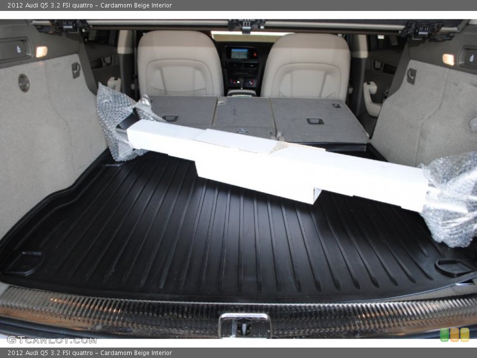 Cardamom Beige Interior Trunk for the 2012 Audi Q5 3.2 FSI quattro #77997122