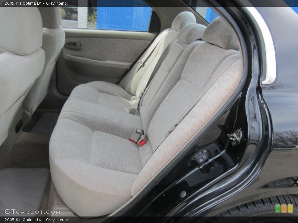 Gray Interior Rear Seat for the 2005 Kia Optima LX #77997327