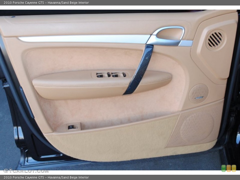 Havanna/Sand Beige Interior Door Panel for the 2010 Porsche Cayenne GTS #77997544