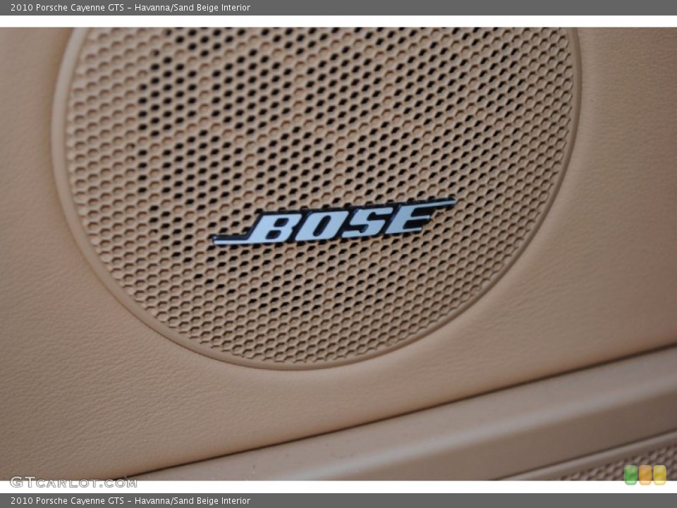 Havanna/Sand Beige Interior Audio System for the 2010 Porsche Cayenne GTS #77997563