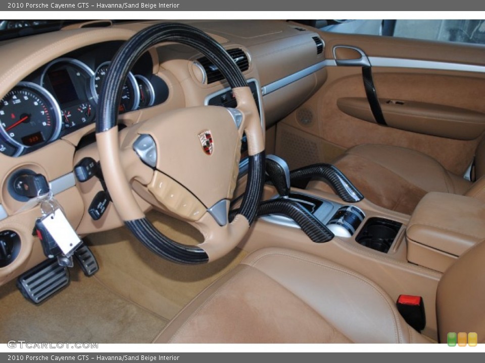 Havanna/Sand Beige Interior Prime Interior for the 2010 Porsche Cayenne GTS #77997600
