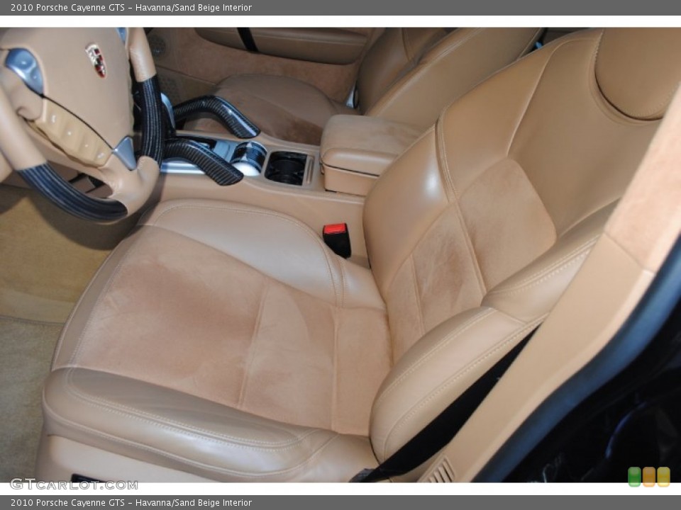 Havanna/Sand Beige Interior Front Seat for the 2010 Porsche Cayenne GTS #77997620