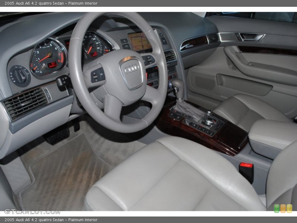 Platinum Interior Prime Interior for the 2005 Audi A6 4.2 quattro Sedan #77998976