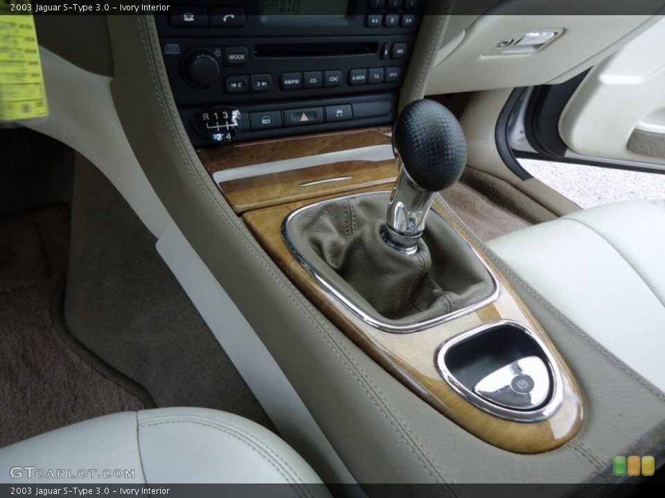 Ivory Interior Transmission for the 2003 Jaguar S-Type 3.0 #78001498