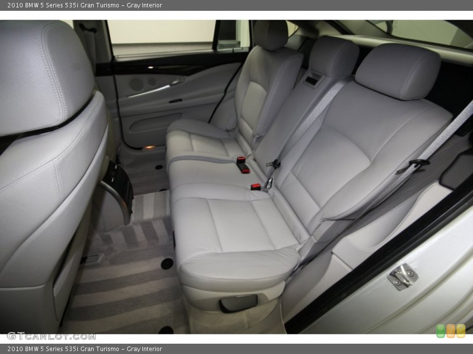 Gray Interior Rear Seat for the 2010 BMW 5 Series 535i Gran Turismo #78002165