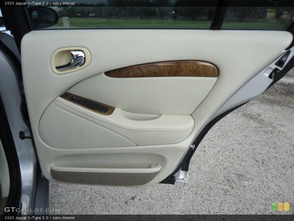 Ivory Interior Door Panel for the 2003 Jaguar S-Type 3.0 #78002459