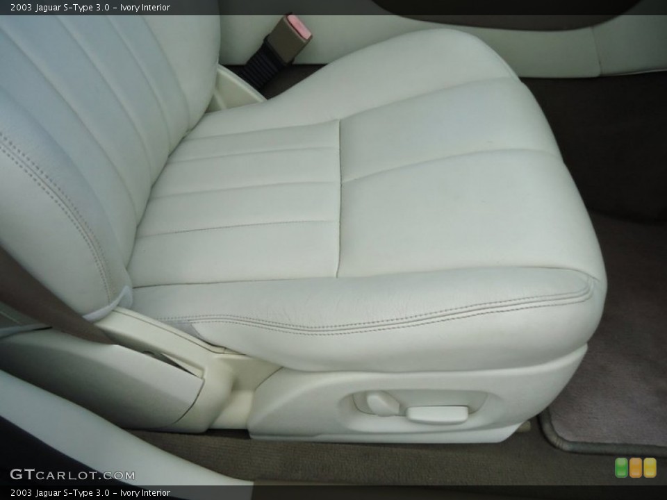 Ivory Interior Front Seat for the 2003 Jaguar S-Type 3.0 #78002482