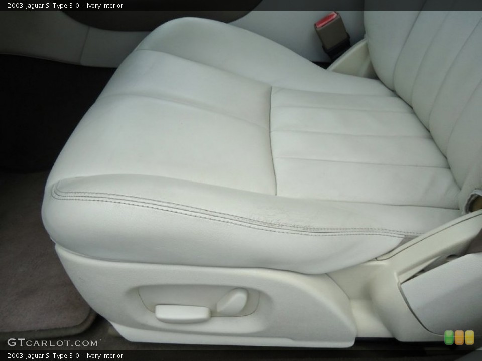 Ivory Interior Front Seat for the 2003 Jaguar S-Type 3.0 #78002552