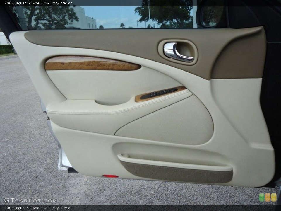 Ivory Interior Door Panel for the 2003 Jaguar S-Type 3.0 #78002628