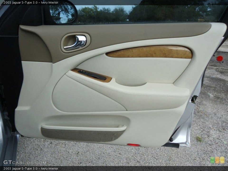 Ivory Interior Door Panel for the 2003 Jaguar S-Type 3.0 #78002720