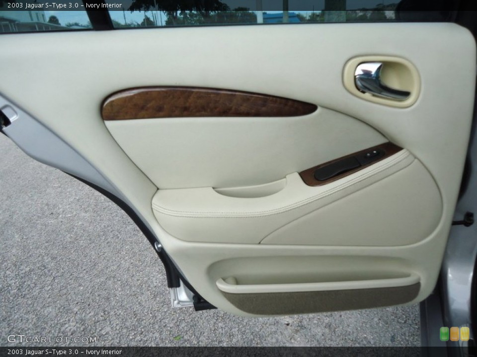 Ivory Interior Door Panel for the 2003 Jaguar S-Type 3.0 #78002963